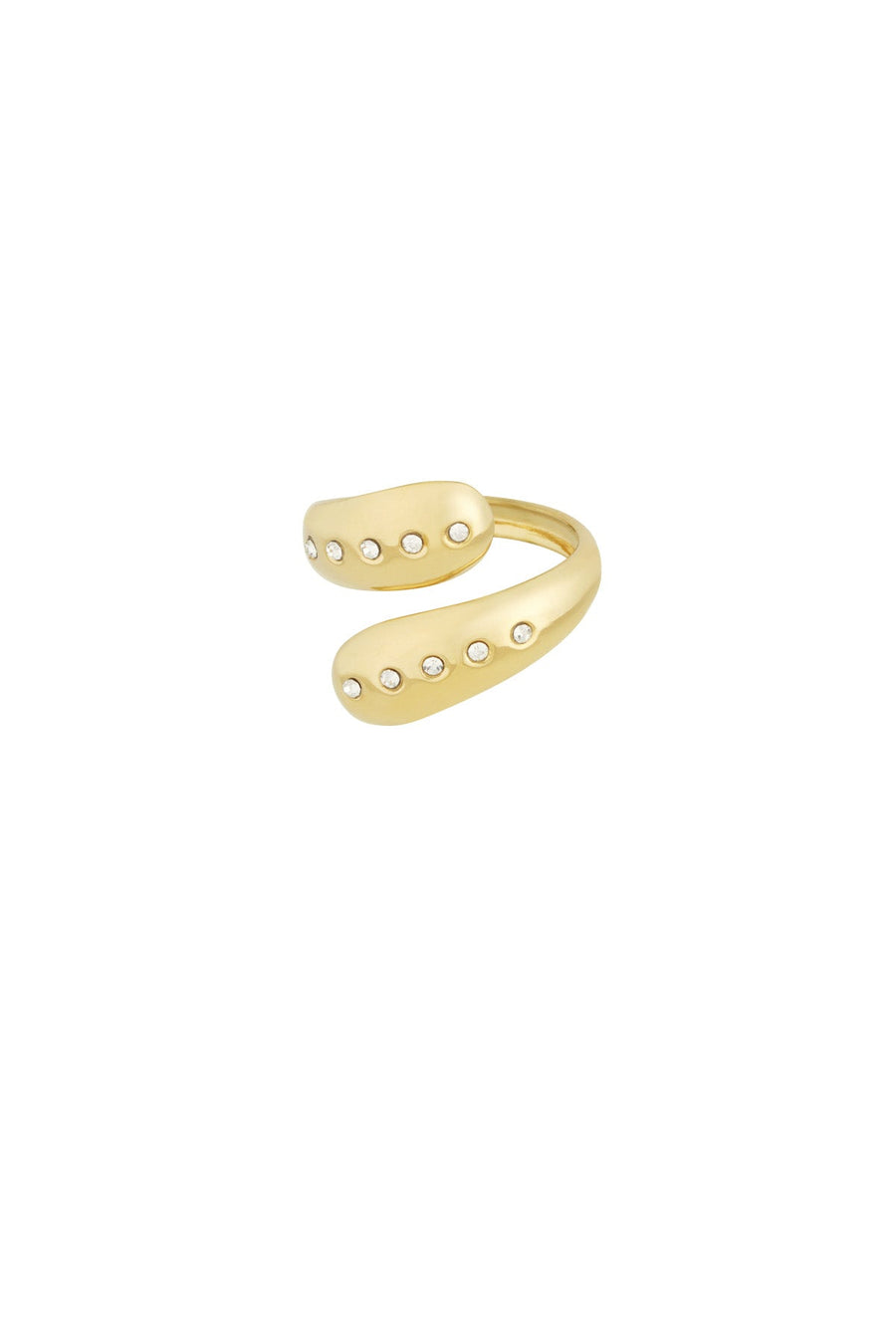 Rhinestone Wrap Ring - Its Jewellery
