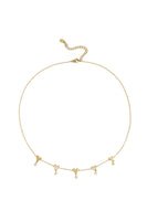 Heart chain necklace