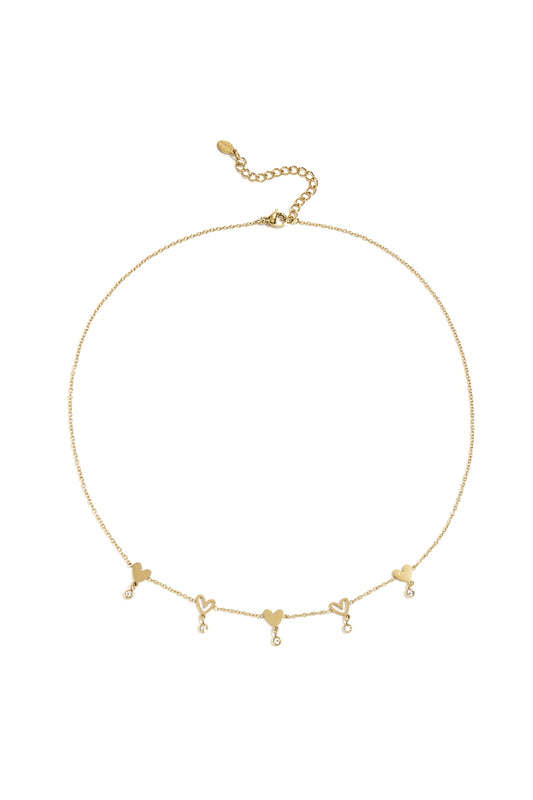 Heart chain necklace - Women's jewelry/Necklaces/Chain Necklaces