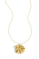 Flower pendant necklaces