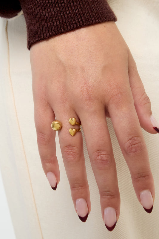 Open heart ring - Women's jewelry/Rings/Minimalist Rings