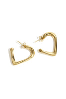 Hoop Earrings Heart