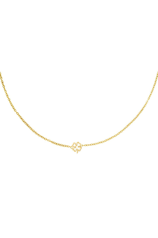 Open clover necklace - Women's jewelry/Necklaces/Pendant necklaces
