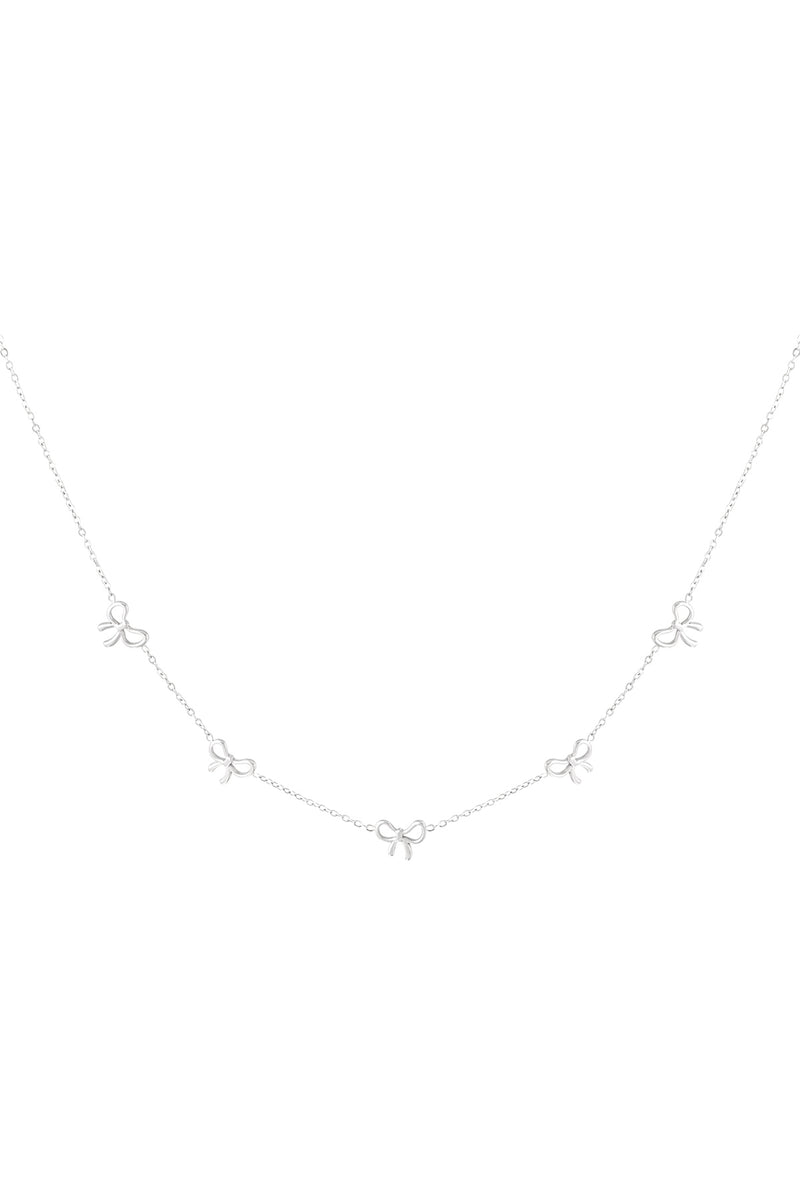 charming bows necklace