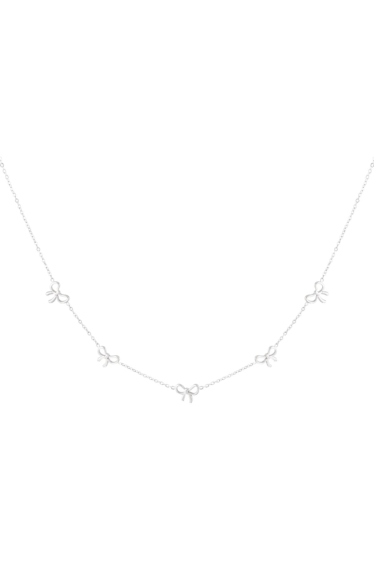 charming bows necklace