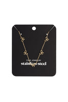 charming bows necklace