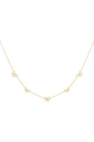 charming bows necklace