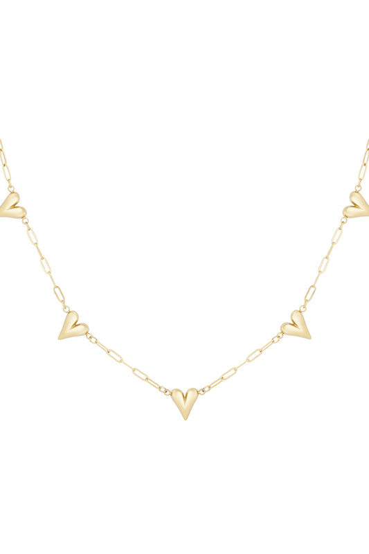 Hearts unfolded necklace - Women's jewelry/Necklaces/Chain Necklaces