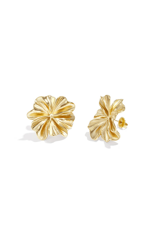 Flower earrings - Women's jewelry/Earrings/Stud Earrings