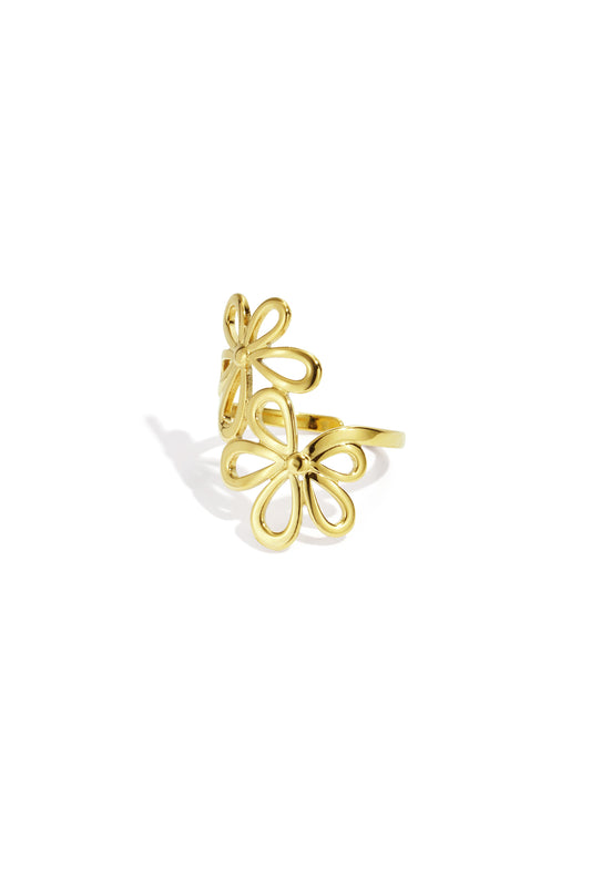 Flower ring - Women's jewelry/Rings/Statement Rings