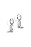 Drop boots earrings