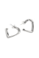 Hoop Earrings Heart