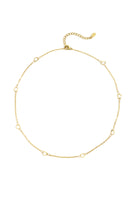 Heart chain necklaces