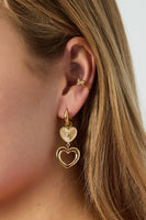 Earrings Heart Casual
