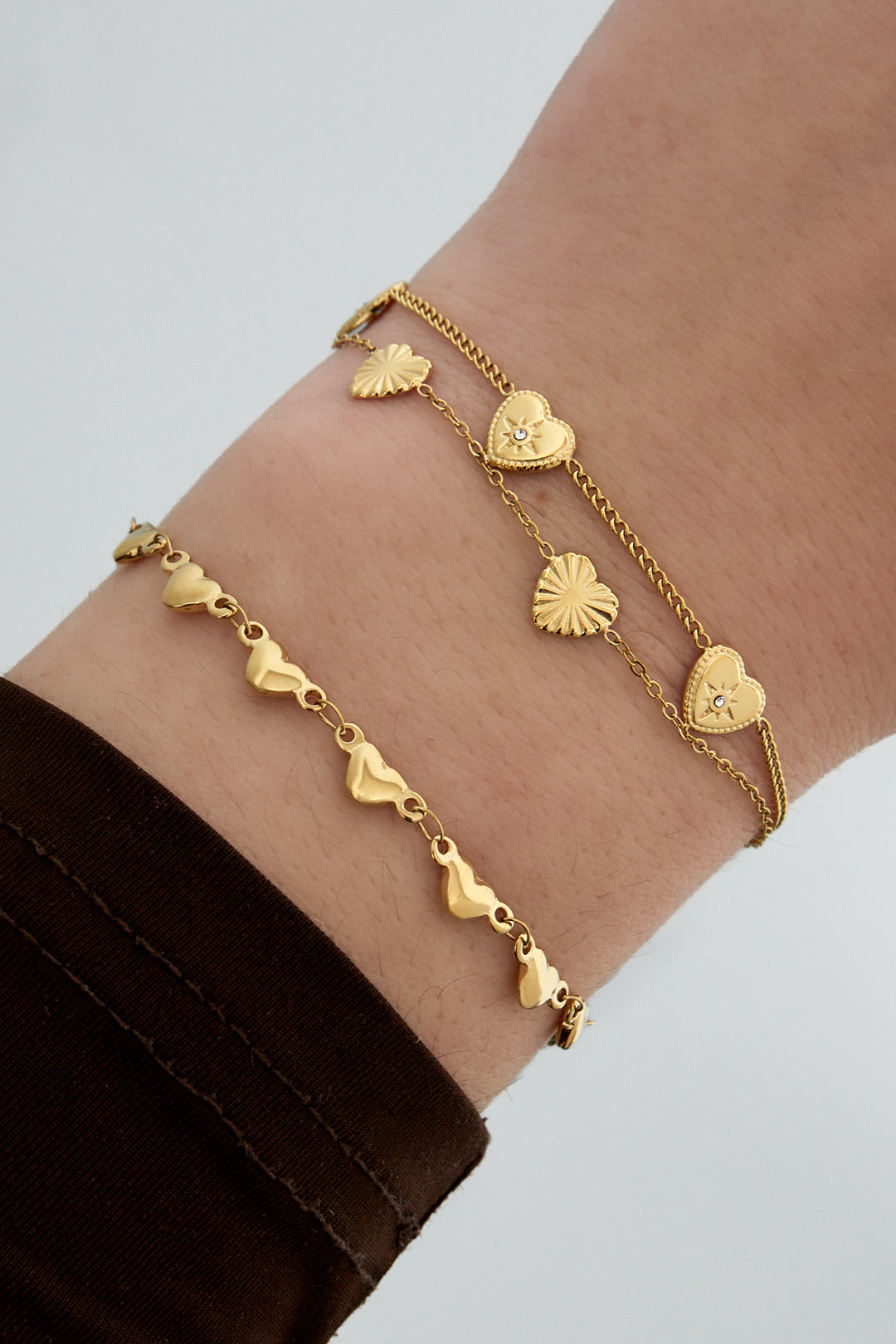 Multi heart bracelet