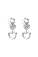 Earrings Heart Casual