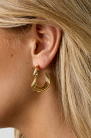Hoop Earrings Heart