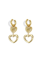 Earrings Heart Casual