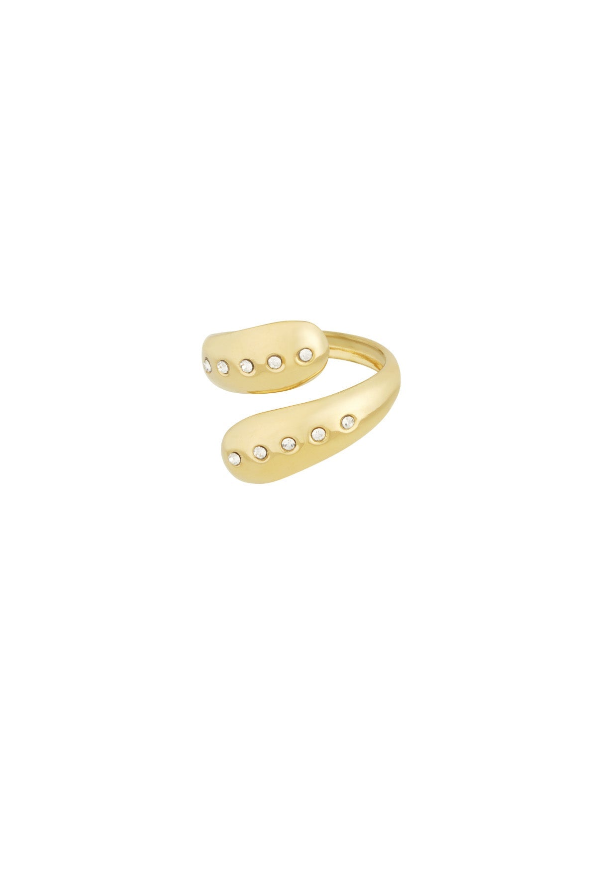 Rhinestone Wrap Ring - Its Jewellery